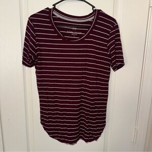 Vienna Couture Women’s V Neck Blouse Short Sleeve Shirt